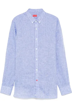 ISAIA Camisa de lino