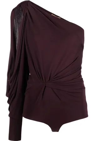 Saint Laurent Body asimétrico con hombro descubierto