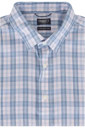Faherty Camisa con cuadros estampados