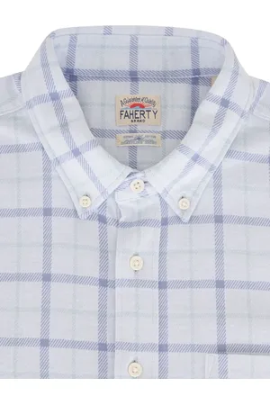 Faherty Camisa con cuadros estampados