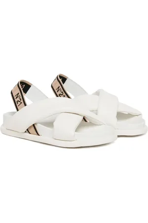 Nº21 Sandalias con logo estampado