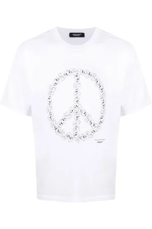 UNDERCOVER Playera con estampado símbolo de la paz