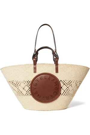 Stella McCartney Tote con logo perforado