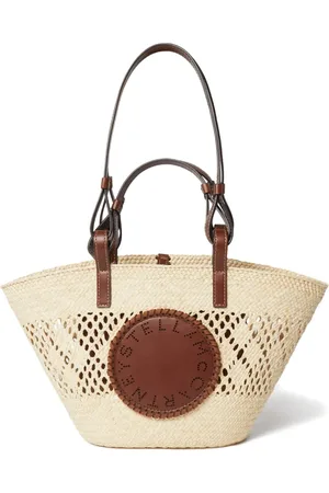 Stella McCartney Tote con logo perforado