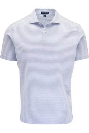 Peter Millar Playera tipo polo con rayas estampadas