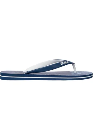 Ralph Lauren Flip flops con logo en relieve