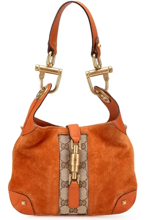 Gucci Bolsa de hombro Nailhead Jackie de gamuza 2000-2015