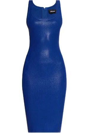 Dsquared2 Vestido tejido de canalé