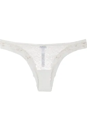 La Perla Tanga con encaje bordado