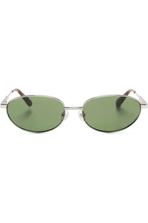 Jacquemus Lentes de sol con armazón ovalada