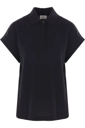 Saint Laurent Playera tipo polo Cassandre