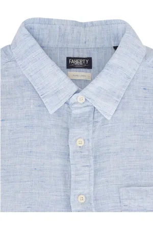 Faherty Camisa de lino