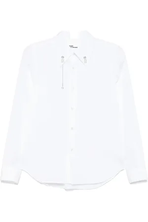 NOIR KEI NINOMIYA Camisa con detalles de mostacilla