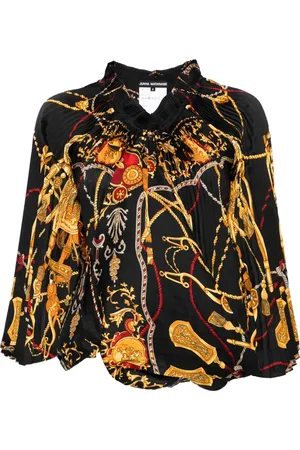 JUNYA WATANABE Blusa con estampado gráfico