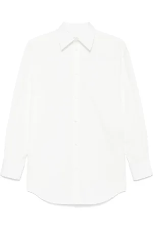 Saint Laurent Camisa de popelina