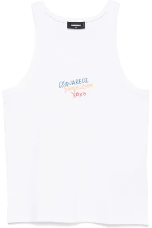 Dsquared2 Camiseta con logo bordado