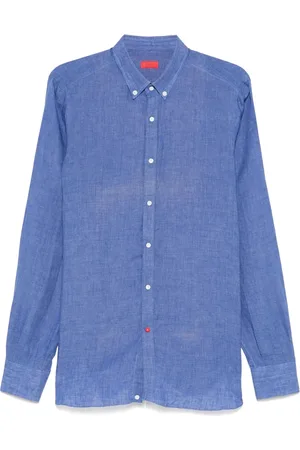 ISAIA Camisa de lino