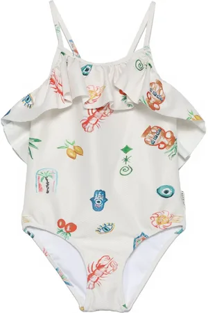 Le pandorine Traje de baño estampado
