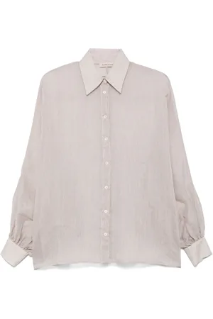 BLANCA Camisa con rayas estampadas