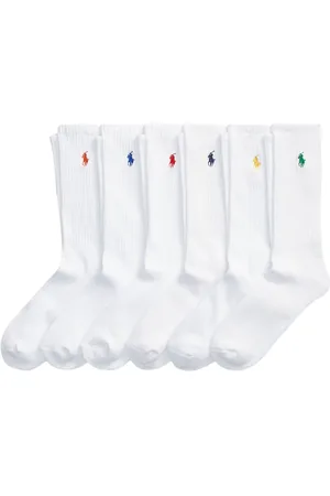 Ralph Lauren Set de seis pares de calcetines con logo