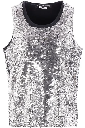 JUNYA WATANABE Top con detalles de lentejuelas