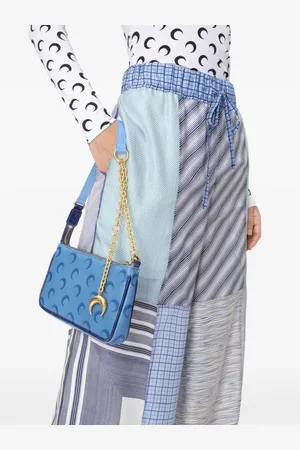 Marine Serre Bolsa de hombro Crescent Moon