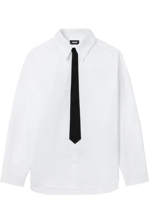 We11 Done Camisa con detalle de moño