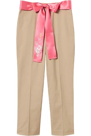 Twin-Set Pantalones de vestir con tiro alto