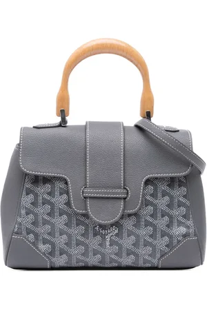 GOYARD Bolsa satchel Goyardine Saigon Souple mini 2017