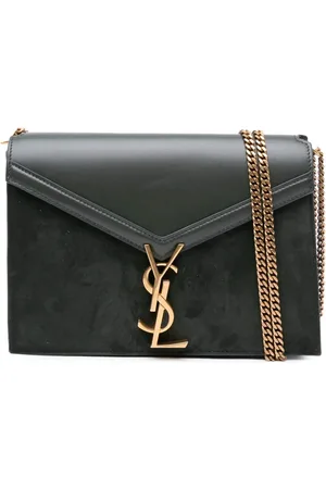 Saint Laurent Bolsa crossbody Suede and Calfskin Monogram Cassandra Clasp Bag 2021