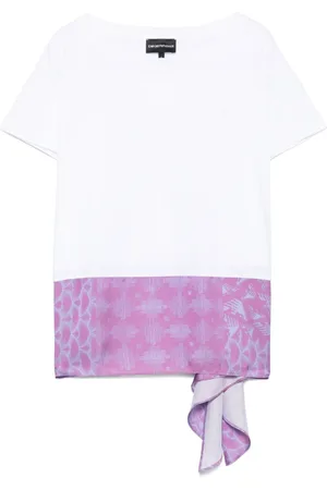 Emporio Armani Playera con logo bordado