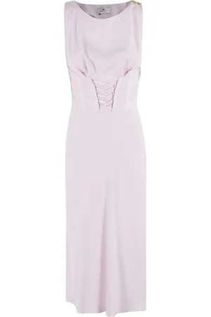 Elisabetta Franchi Vestido midi estilo corset