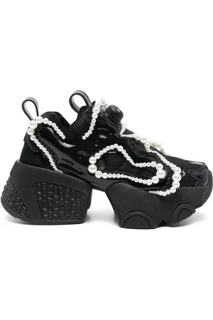 NOIR KEI NINOMIYA Tenis con detalle de perlas en colaboración con Reebok