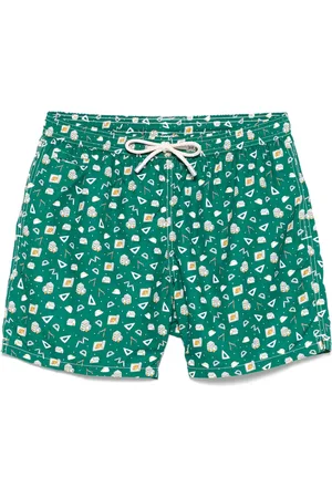 MC2 SAINT BARTH Shorts de playa Lighting Micro Fantasy