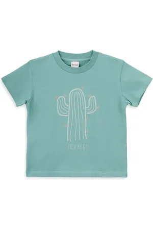 KNOT Playera con estampado Cactus