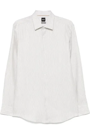 HUGO BOSS Camisa con rayas estampadas