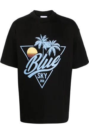 BLUE SKY INN Playera con logo estampado