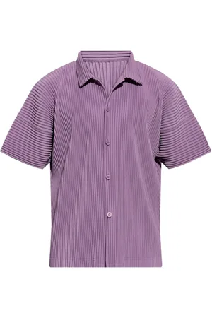 Issey Miyake Camisa con pliegues