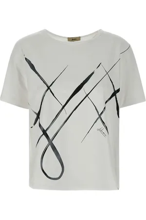 HERNO Playera estampada