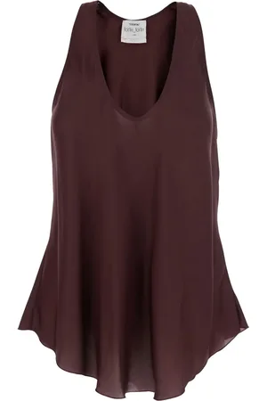 FORTE FORTE Top con cuello en V