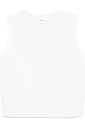 Vince Top Henley de tejido