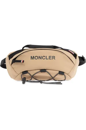 Moncler Cangurera con logo estampado