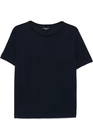 Emporio Armani Playera con logo bordado
