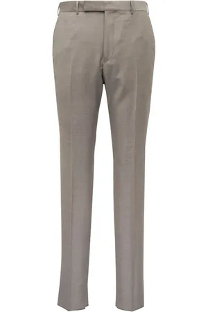 Ermenegildo Zegna Pantalones de vestir con diseño plano