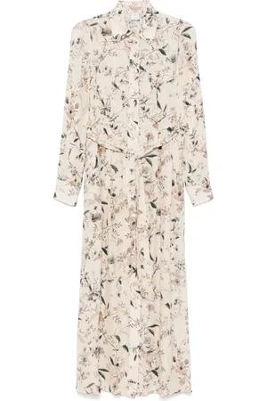 ELEVENTY Vestido largo con estampado floral