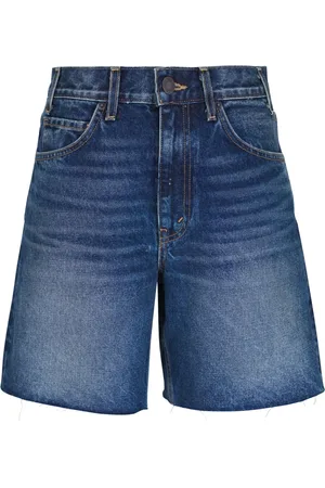 NILI LOTAN Shorts de mezclilla