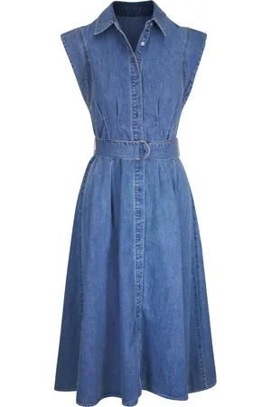 VERONICA BEARD Vestido midi Loreta