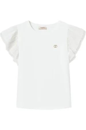 Twin-Set Playera con volantes