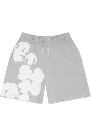 DENIM TEARS Shorts Big Cotton Wreath