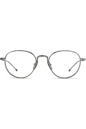 Thom Browne Lentes con armazón redonda